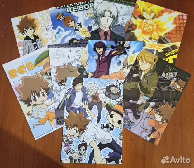 Наборы аниме открыток