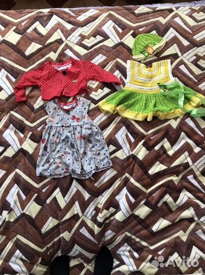 Пакет вещей на девочку до года