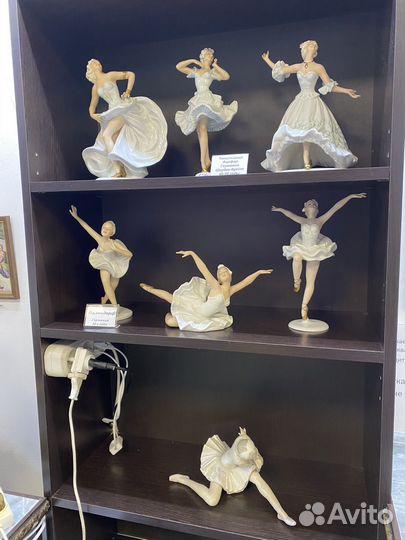 Коллекция фарфоровых балерин