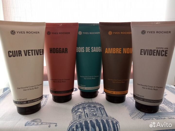 Парфюмированные Гели для Тела и Волос, Ив Роше