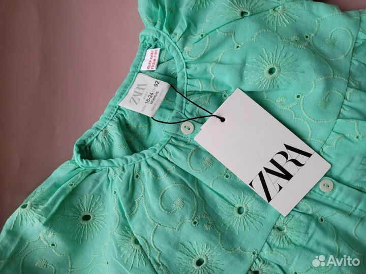 Платье для девочки 86 92 Zara новое