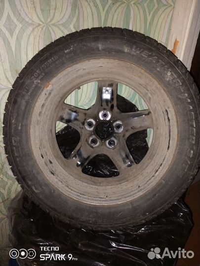 Колеса на дисках r16