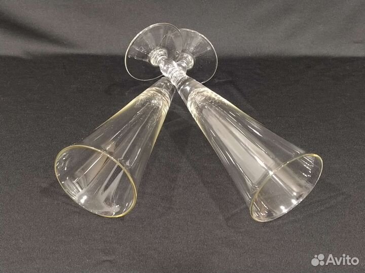 Фужеры для шампанского «Свадебные», СССР