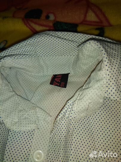 Рубашка детская для мальчиков стрейч