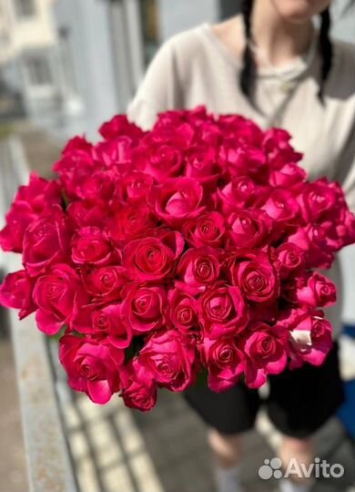 101 Роза Цветы Букеты Пионы