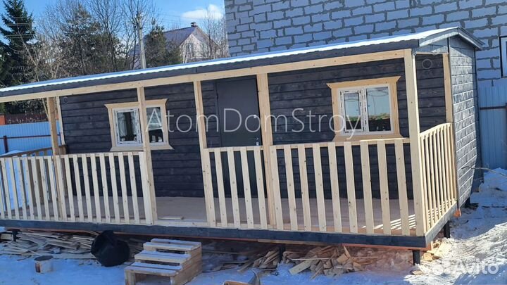 Бытовка металлическая хоз блок / С гарантией