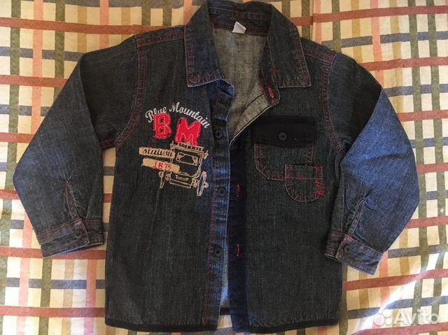 Джинсовая рубашка