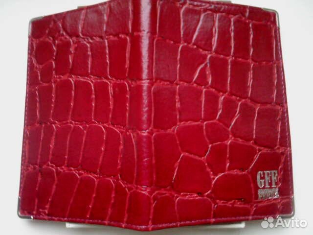 Обложка на паспорт (загранпаспорт) кожа