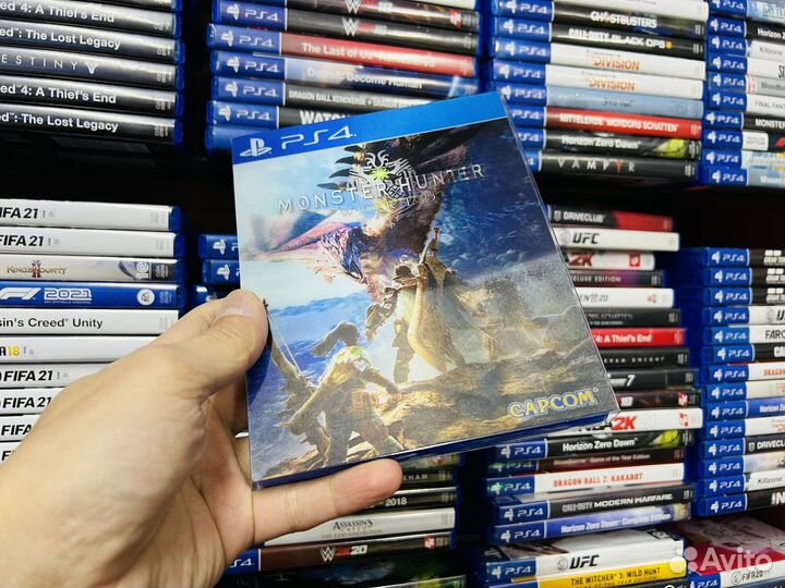 Monster hunter world ps4