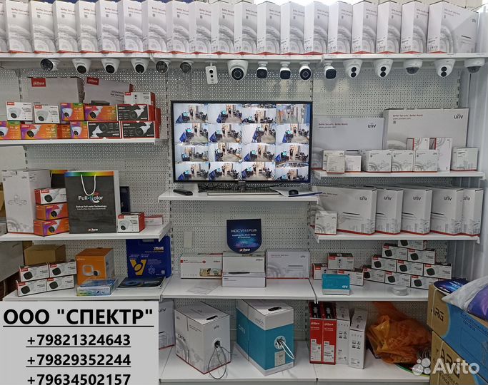 Видеокамера UNV IP купольная уличная антивандал