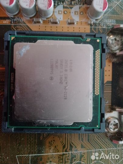 Материнская плата, процессор, оперативка и кулер