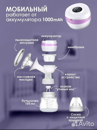 Молокоотсос электрический kunder