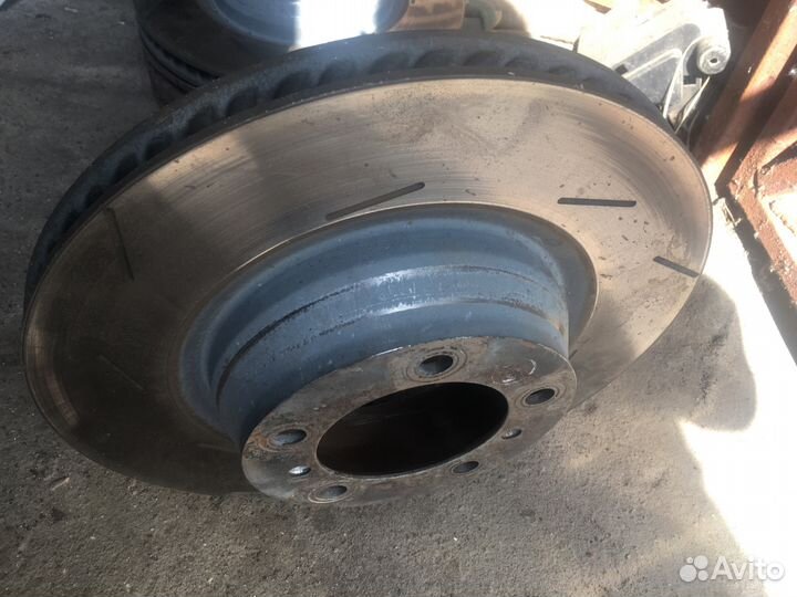 Диск тормозной задний левый Порше Панамера турбо