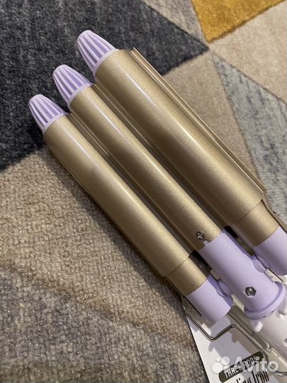 Плойка тройная для волос