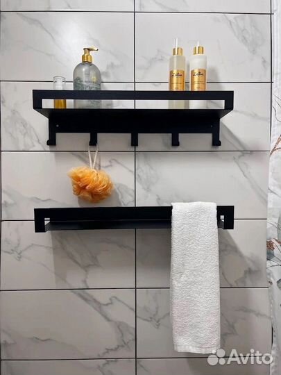 Полка настенная металлическая