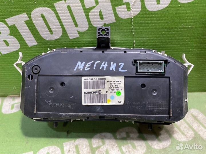 Панель приборов Renault Megane 2 K4M
