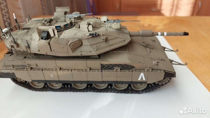 Стендовая Масштабная модель танка меркава 4м- 1/35