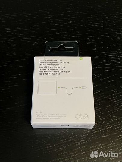 Зарядный провод для iPad USB-C to USB-C оригинал