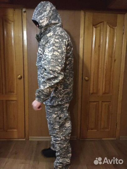 Костюм горка 5 H&T серая цифра на флисе