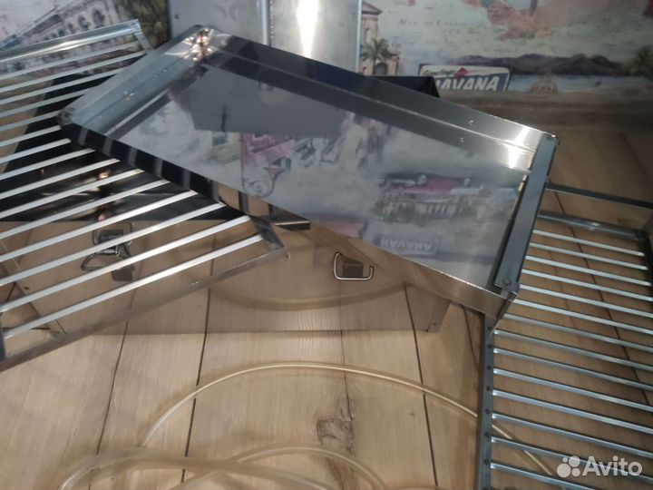 Коптильня из нержавейки толстостенная