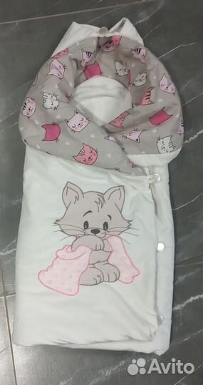 Конверт на выписку для девочки