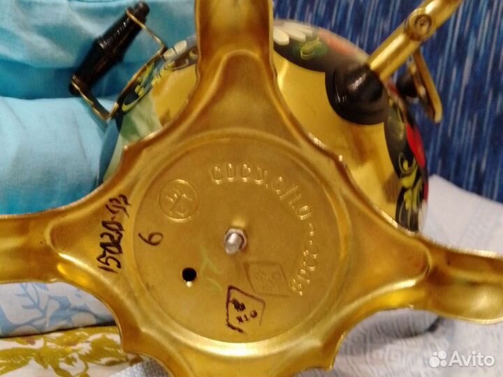 Самовар с подносом