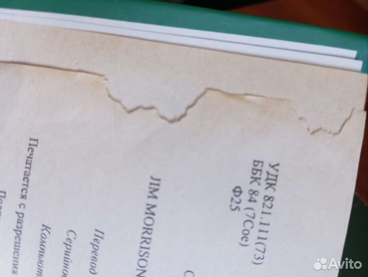 Мик Фаррен. Джим Моррисон после смерти