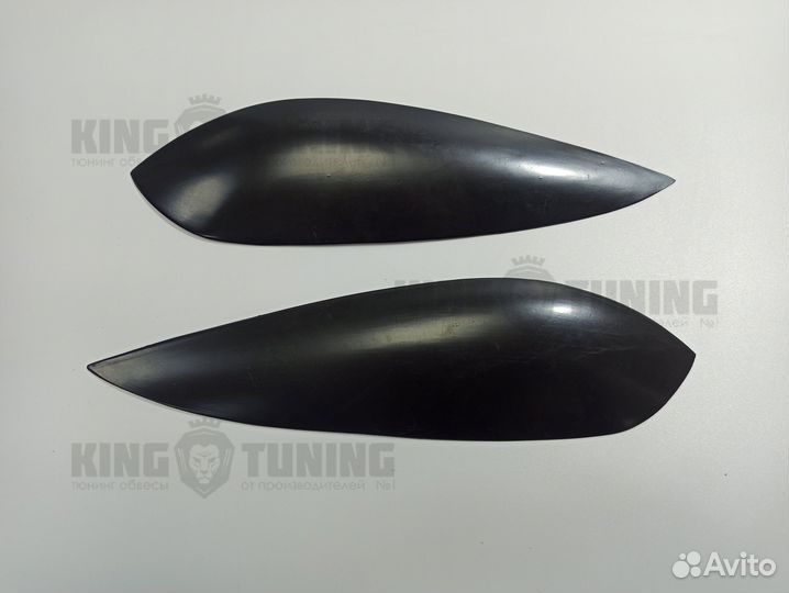 Реснички на фары Лансер 9 (Широкие)