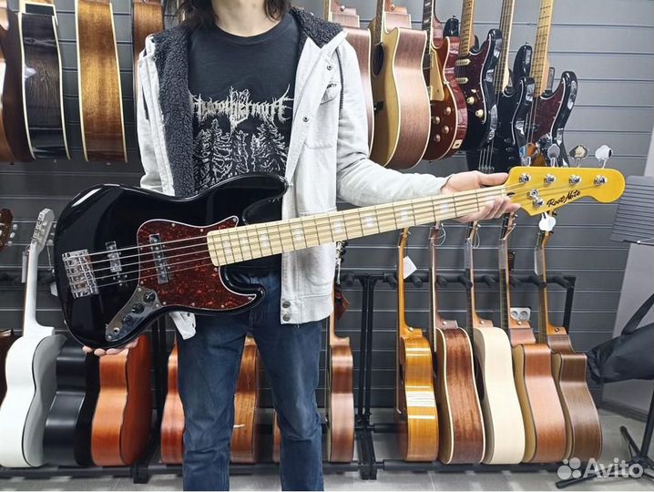 Root Note JB001V-BLK - Бас-гитара 5-струнная, черн