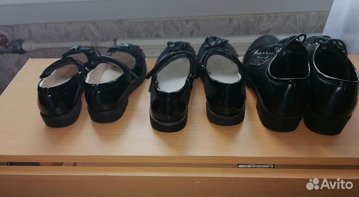 Туфли для девочки в школу
