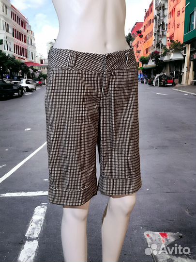 Шорты хлопковые Zara basic р-р 42