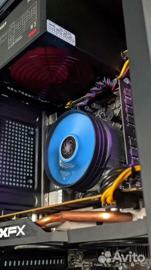 Игровой пк I3 10100/16GB/M2 240/RX470 8GB