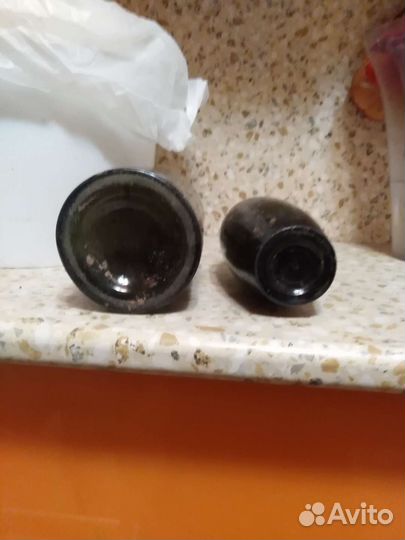 Старинные бутылки