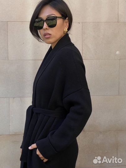 Try on dress кардиган - трикотажное пальто черный