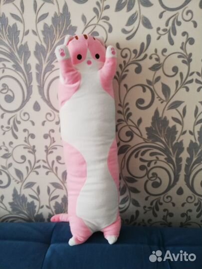 Кот батон игрушка 70 см