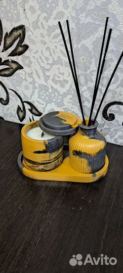Свечи и фигуры из гипса