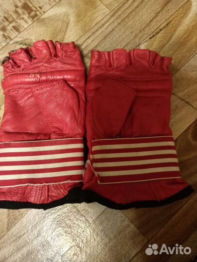 Перчатки детские для каратэ (кожа)