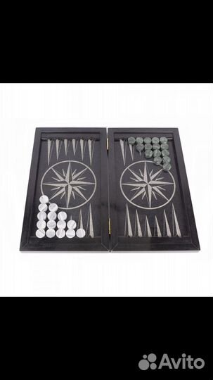 Шахматы ручной работы из камня