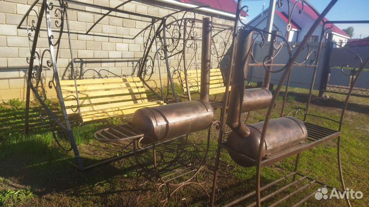 Мангал из газового баллона