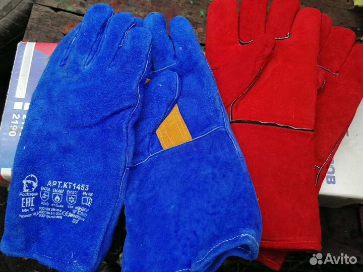 Краги сварочные. Электроды