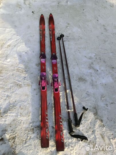 Горные лыжи с ботинкамт