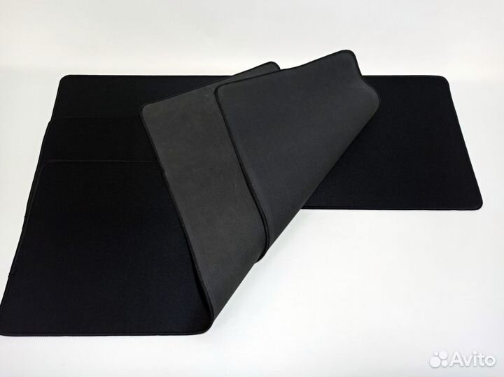 Коврик для мыши большой игровой черный