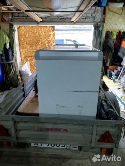 Морозильный ларь со стеклом бу