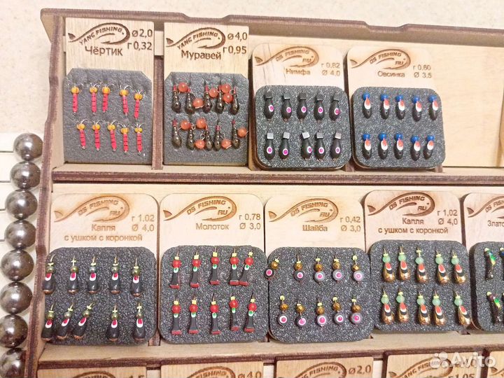 Мормышки вольфрамовые