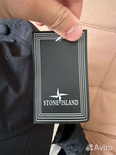 Stone island кепка premium black