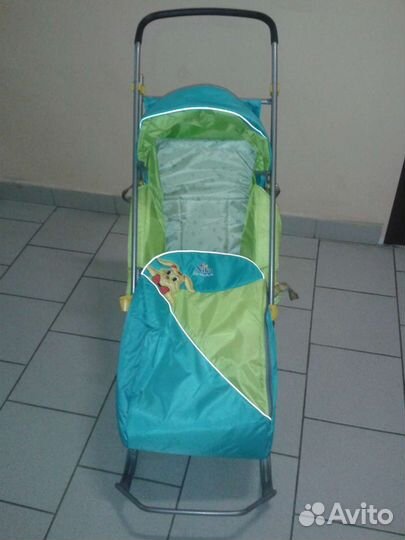 Детские зимние санки