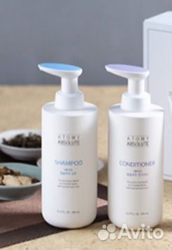 Набор шампунь+кондиционер атоми абсолют
