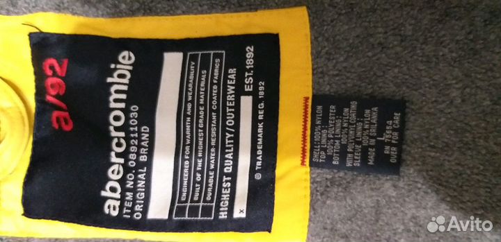 Куртка abercrombie