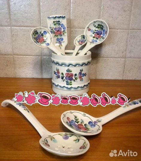 Новый набор посуды из семикаракорской керамики