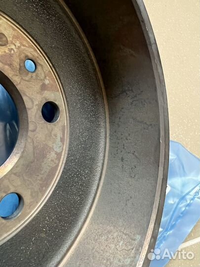 Задний тормозной барабан на Renault Duster